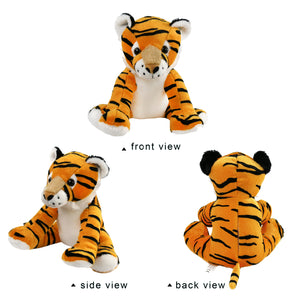 Athoinsu Light up Tiger Stuffed Animals Birthday for Toddlers Kids, 11'' - Glow Guards