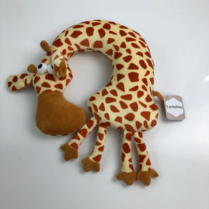 LuckyStay Cute Giraffe Travel Neck Pillow - Glow Guards