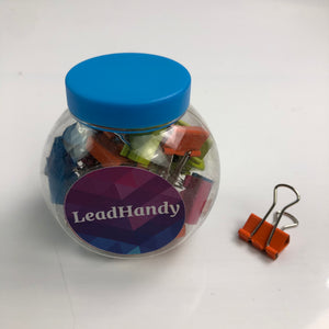 LeadHandy Paper Binder Clips - Glow Guards