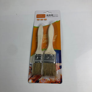 LightRound BBQ Wooden Grill Brush - Glow Guards