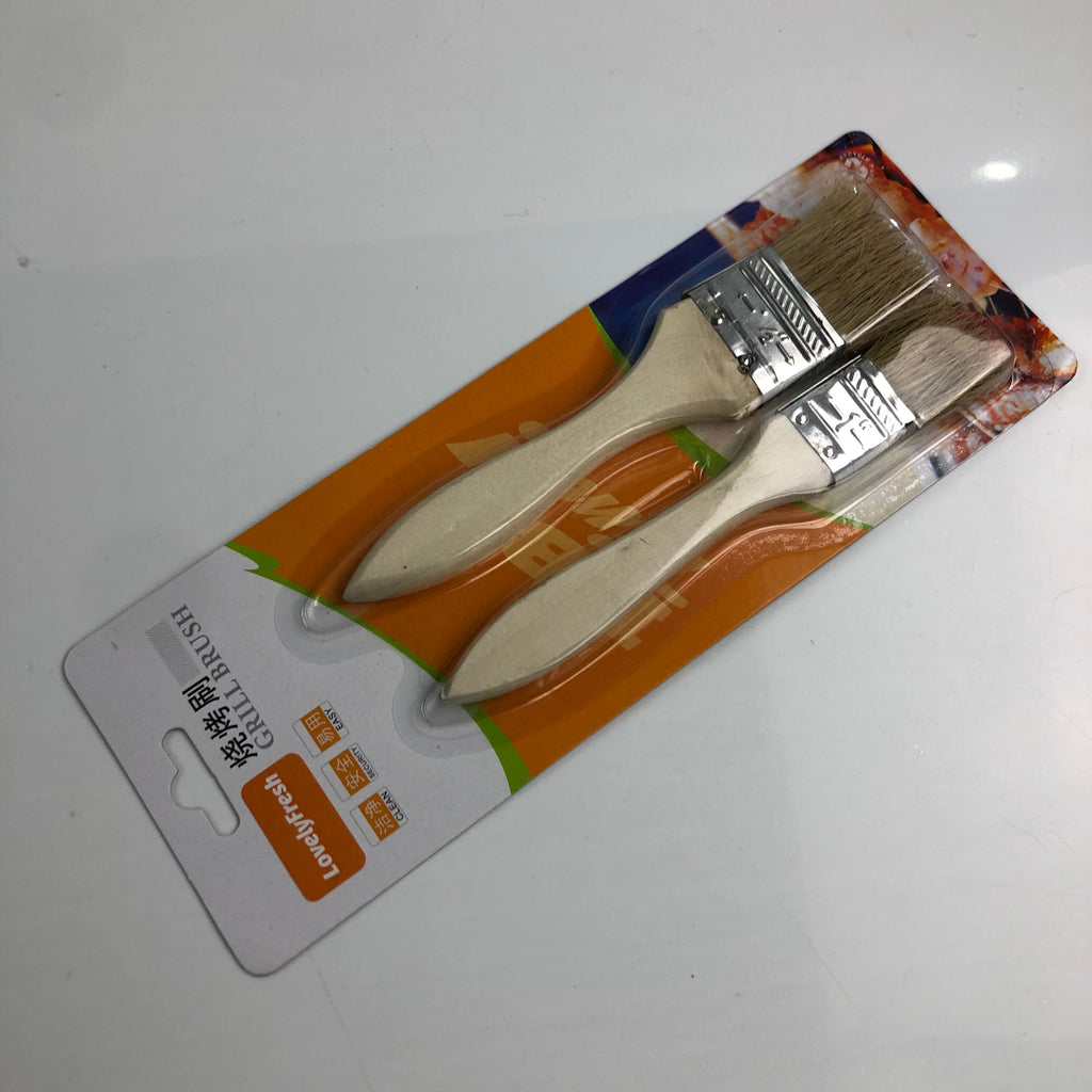 LovelyFresh Basting Brush Wooden Handle - Glow Guards