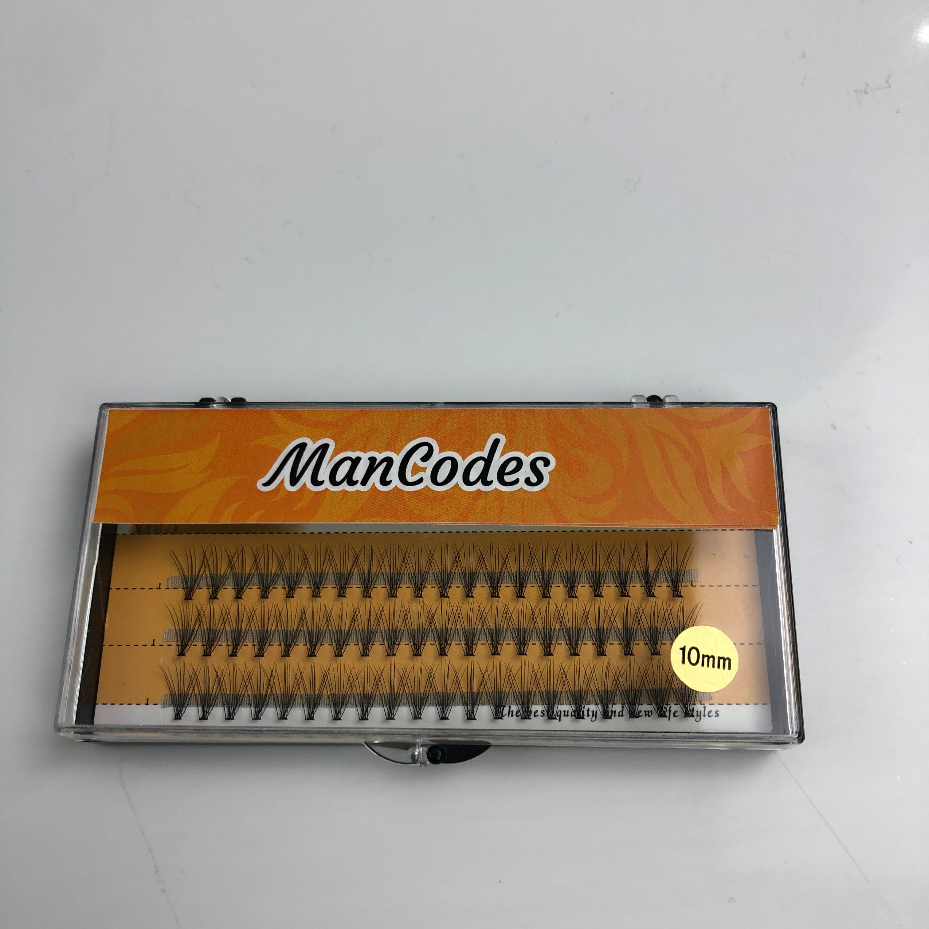 ManCodes False Eyelashes  Fiber Material - Glow Guards