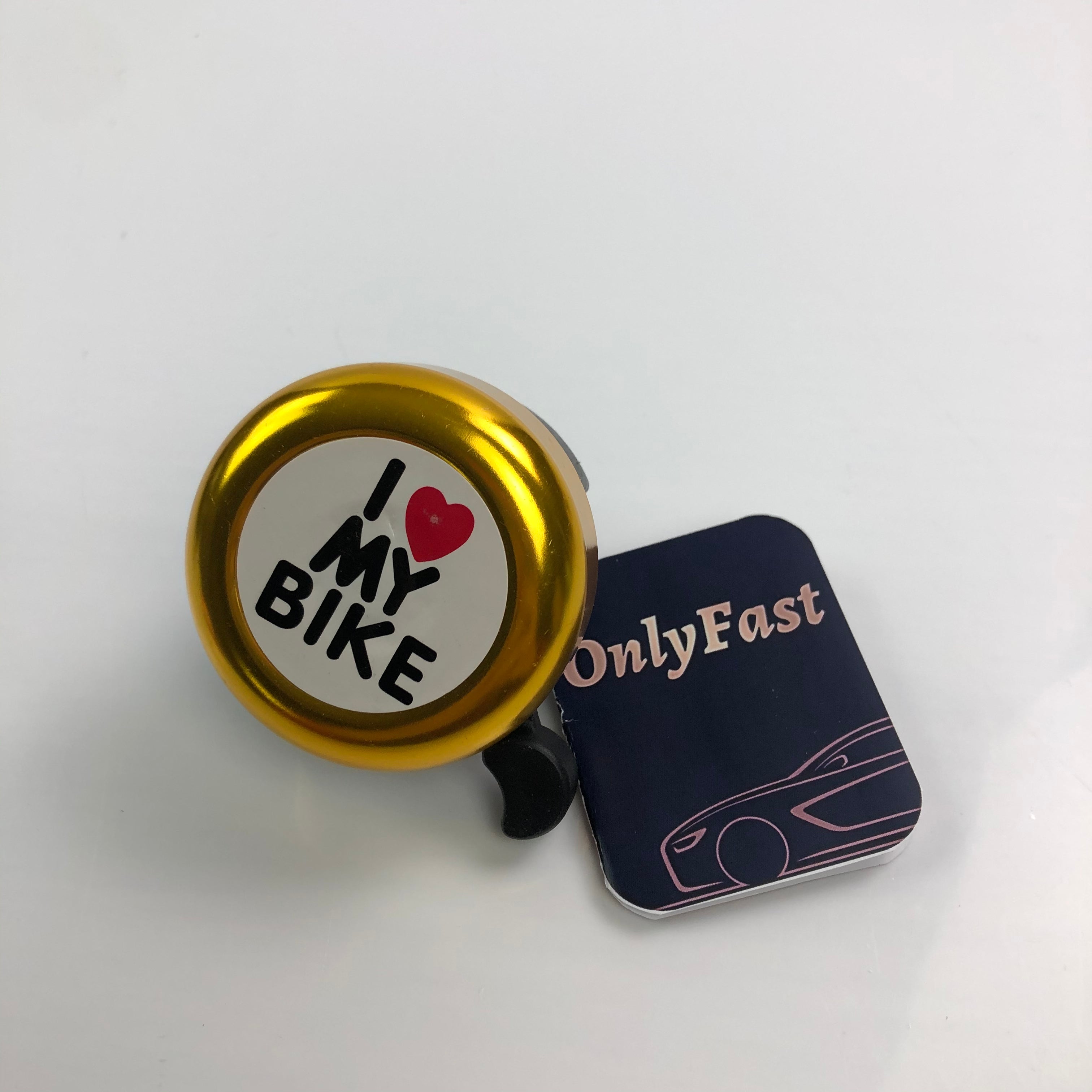 OnlyFast Classic Beach Cruiser Bicycle Bell - Glow Guards