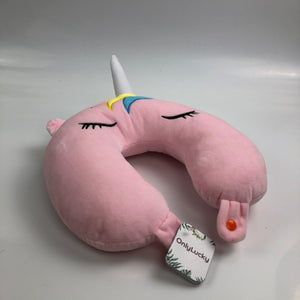 OnlyLucky Cute Unicorn Travel Pillow - Glow Guards