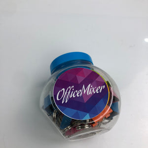 OfficeMixer Metal Fold Back Clips for Office - Glow Guards