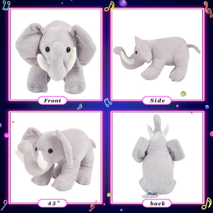 Glow Guards Light up Stuffed Elephant LED Soft Plush - Glow Guards
