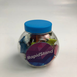 RapidStand Binder Clips Paper Clamps - Glow Guards