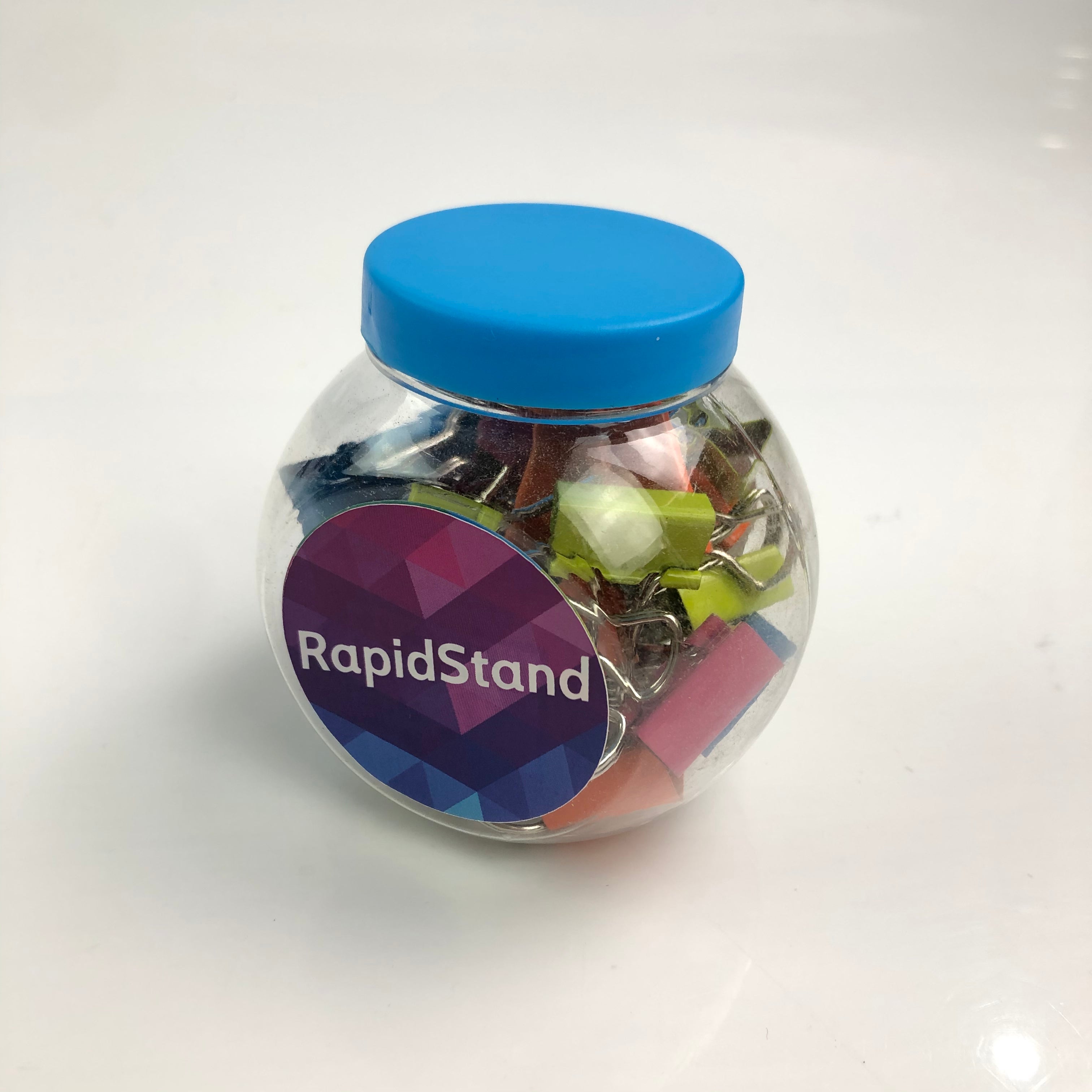 RapidStand Binder Clips Paper Clamps - Glow Guards