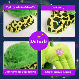 Glow Guards 10’’ Light up Sea Turtle LED Stuffed Animal - Glow Guards
