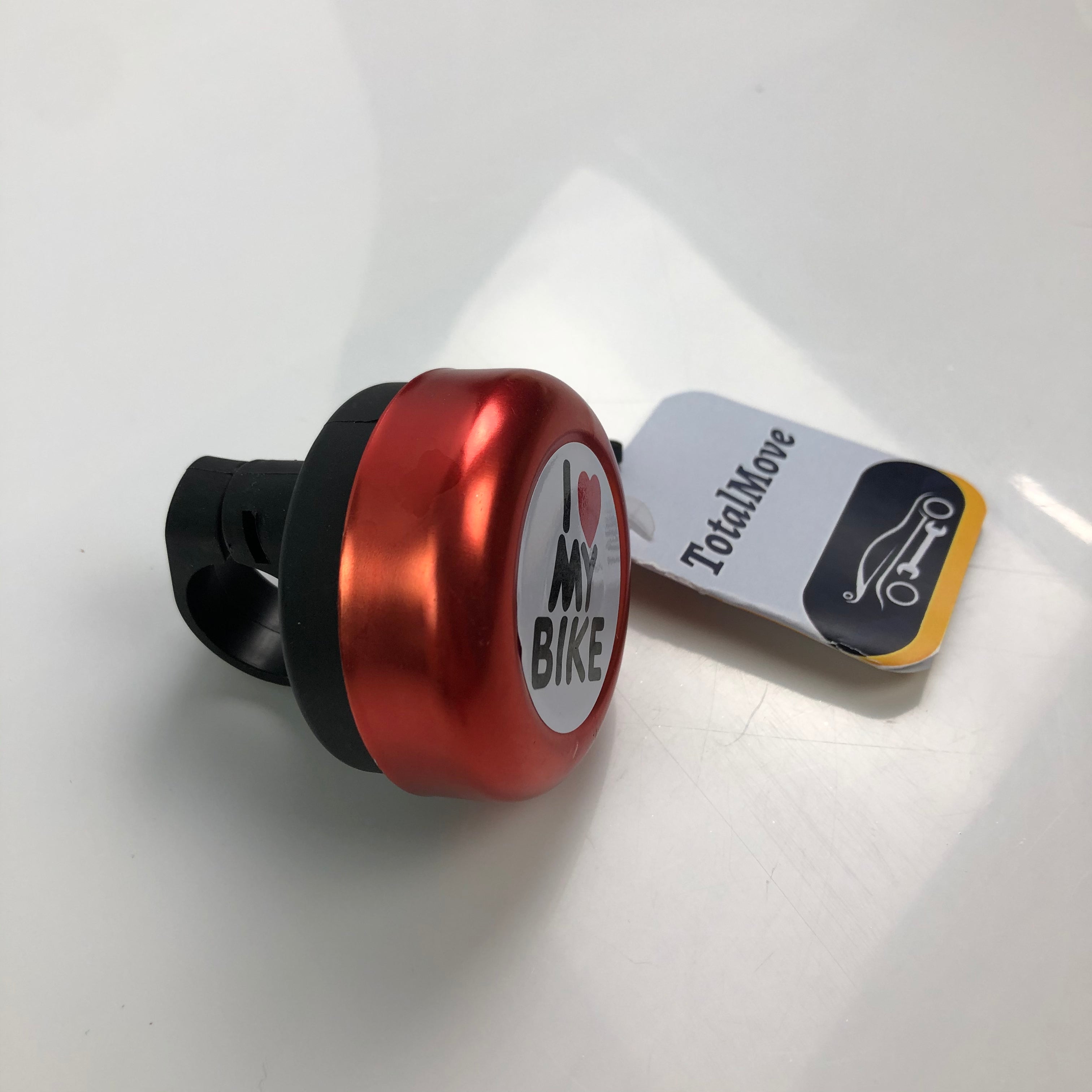 TotalMove Classic Aluminum Bike Bell - Glow Guards
