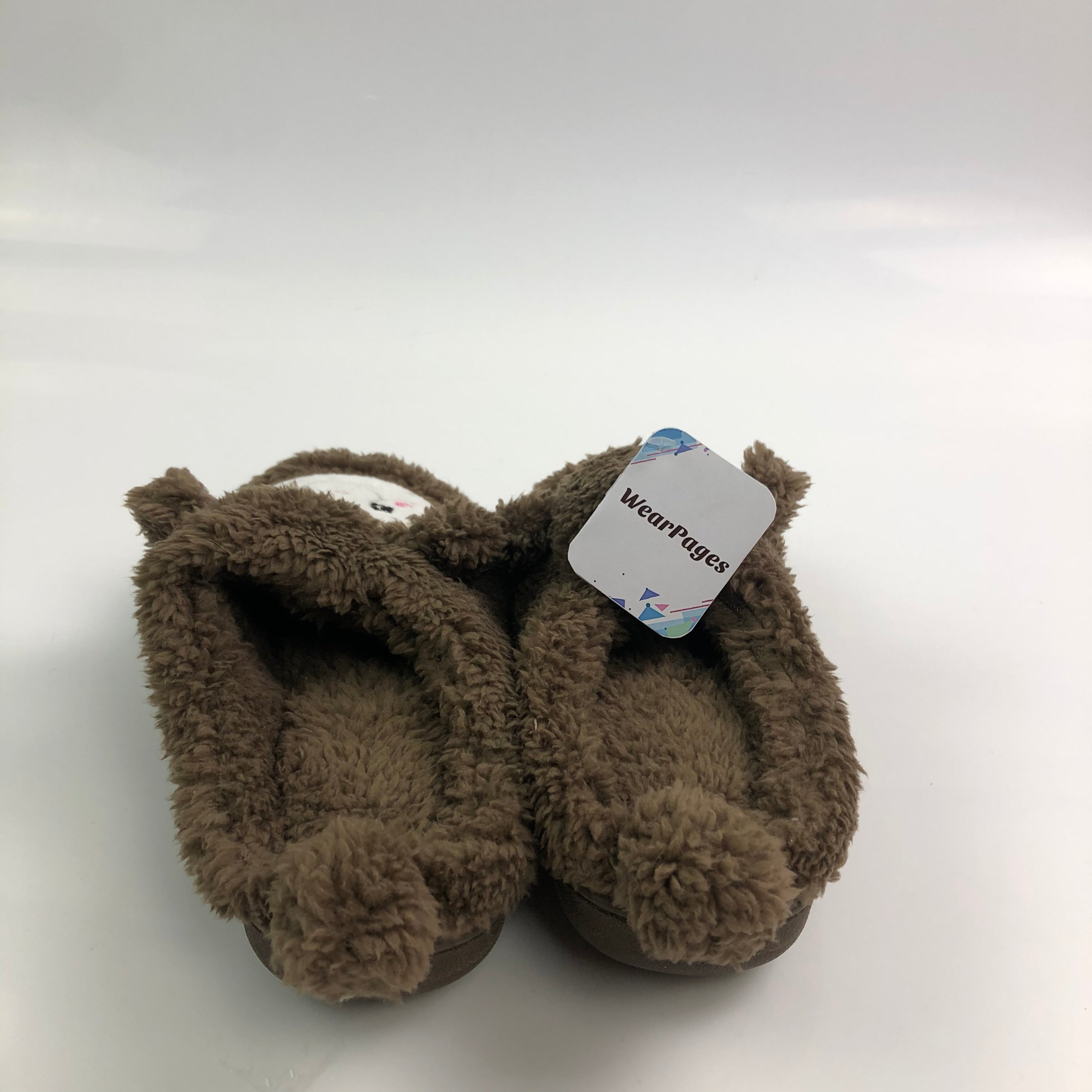 WearPages  Funny Fluffy Monkey Slippers - Glow Guards