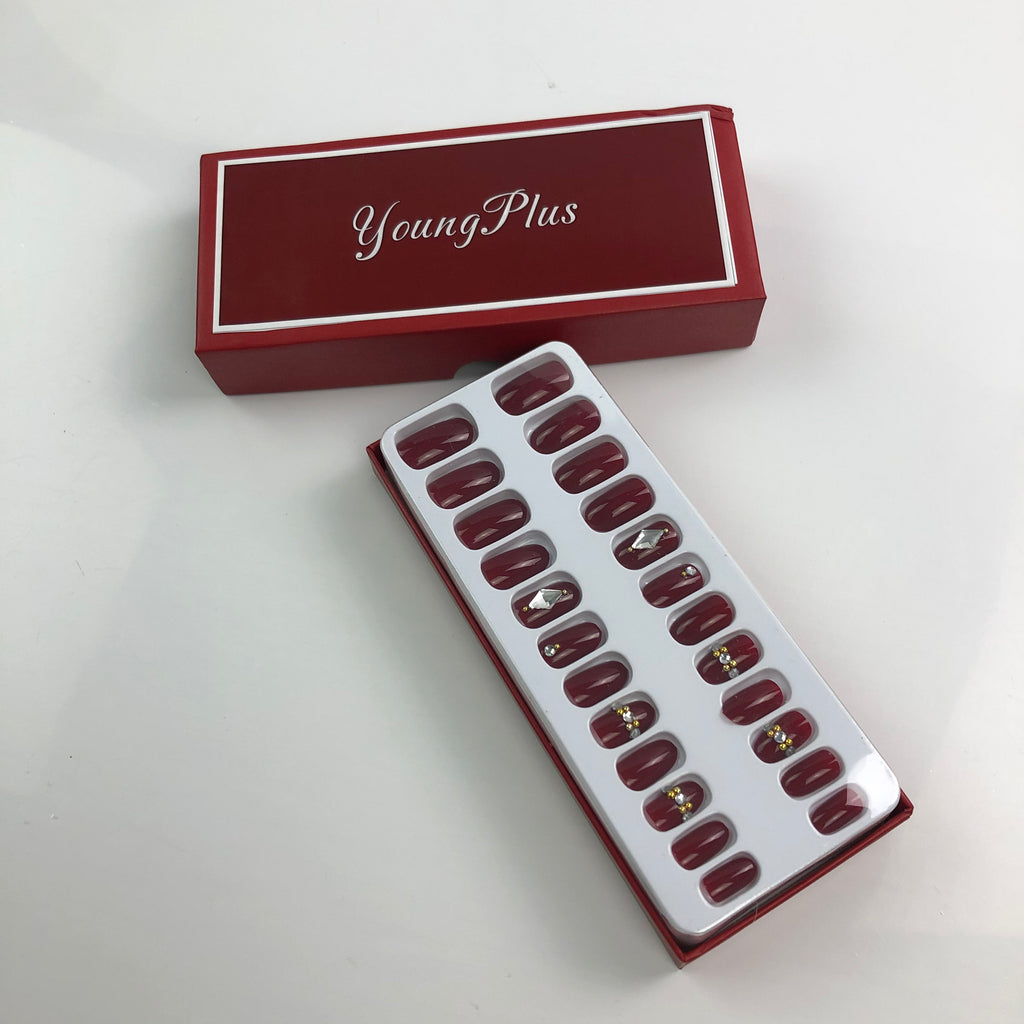 YoungPlus French Nail Kit Medium Infinite Nails - Glow Guards