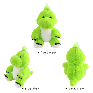 Bstaofy Musical Light Up Dinosaur Stuffed Animal Glow Green - Glow Guards