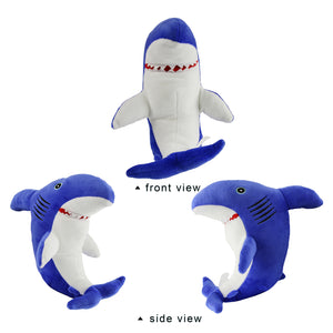 Bstaofy 10'' Light up Blue Shark Stuffed Animal Glow Plush - Glow Guards