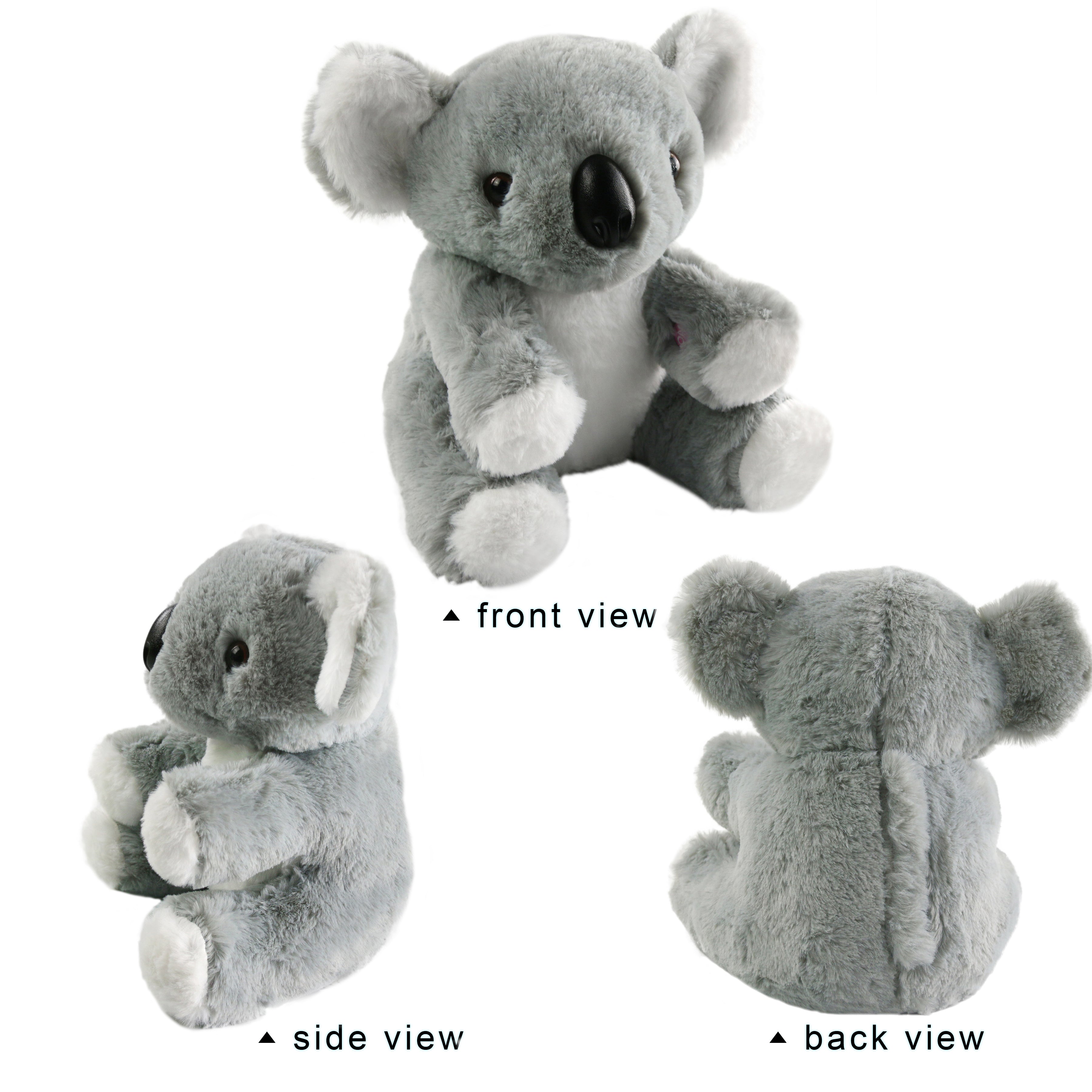 Bstaofy Light Up Gray Koala Bear Stuffed Animal LED Glow - Glow Guards