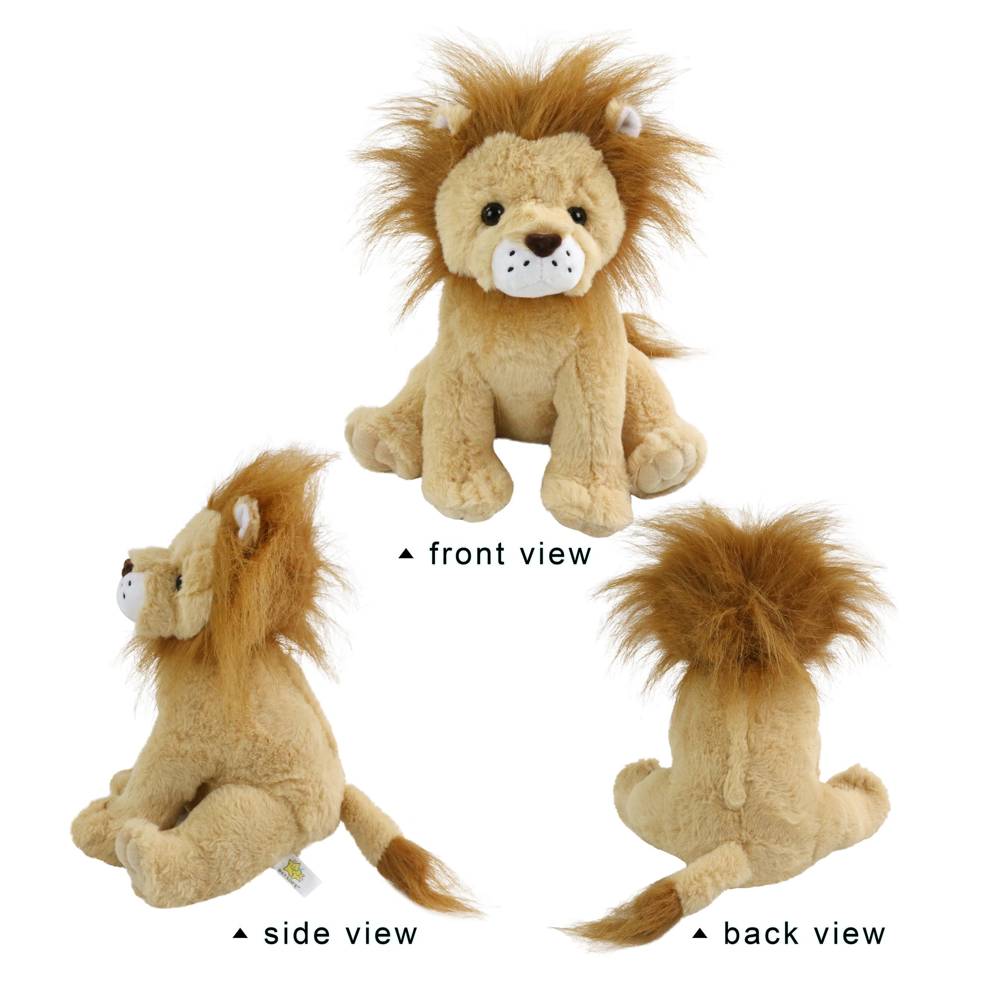 BSTAOFY Light up Stuffed Lion Wildlife Animals Soft Plush - Glow Guards