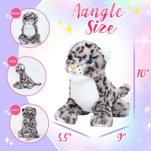 Athoinsu 10'' Light up Stuffed Cheetah LED Animals - Glow Guards