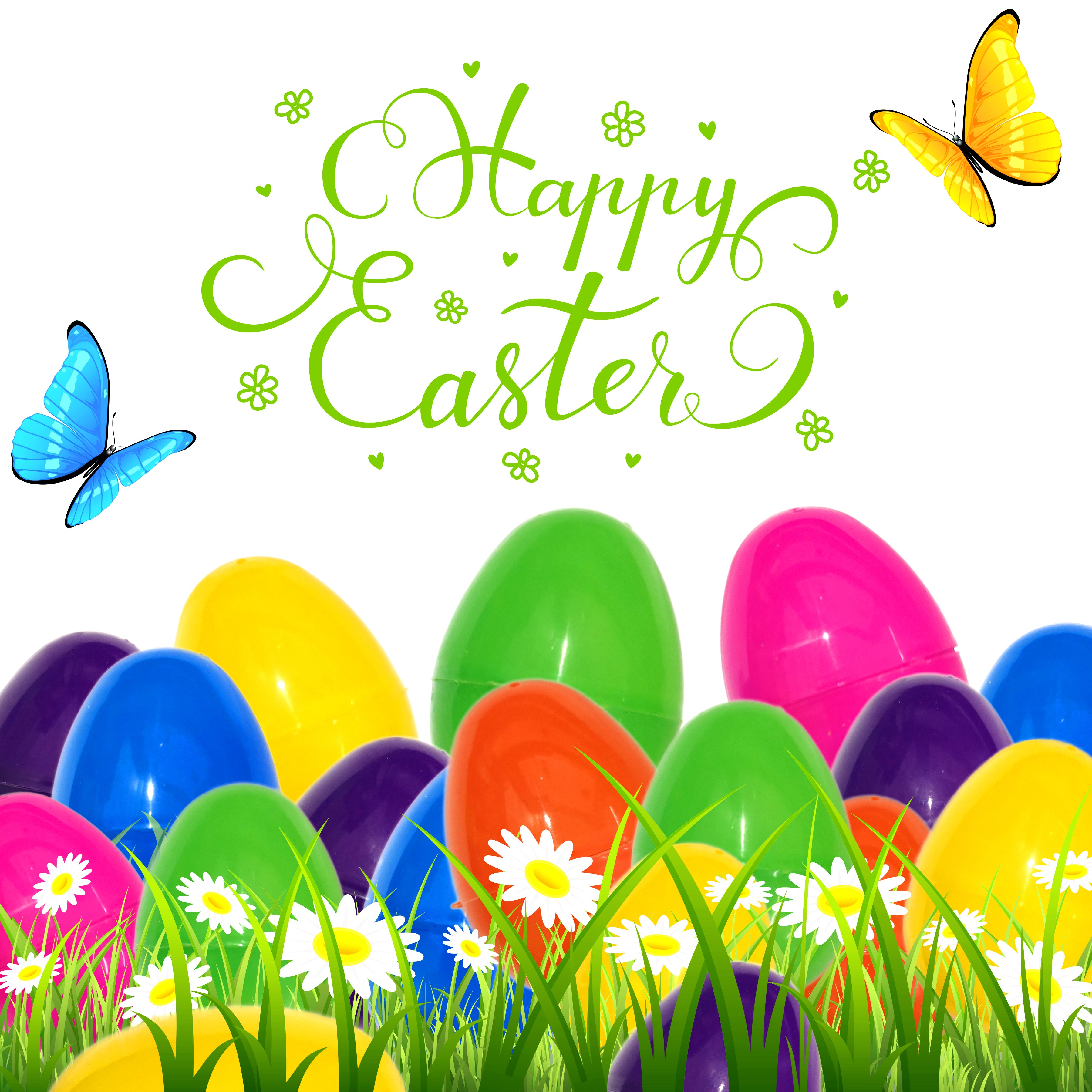 24 pcs Easter eggs kits plastic gift, 1.5” | Bstaofy - Glow Guards