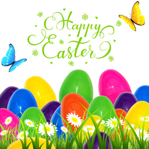 24 pcs Easter eggs kits plastic gift, 1.5” | Bstaofy - Glow Guards