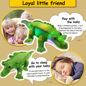 Bstaofy LED Crocodile Stuffed Animal Light Up Plush Toy - Glow Guards