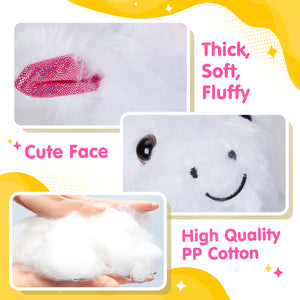 Wewill Light up Unicorn LED Stuffed Animal Soft White Plush Glow Toy - Glow Guards