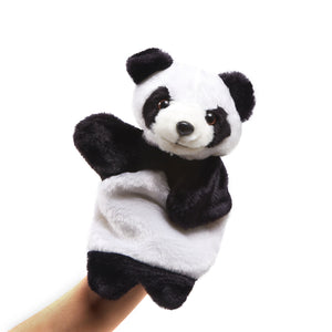 Athoinsu 9'' Vivid Cow Animal Image Hand Puppet Plush Toys - Glow Guards