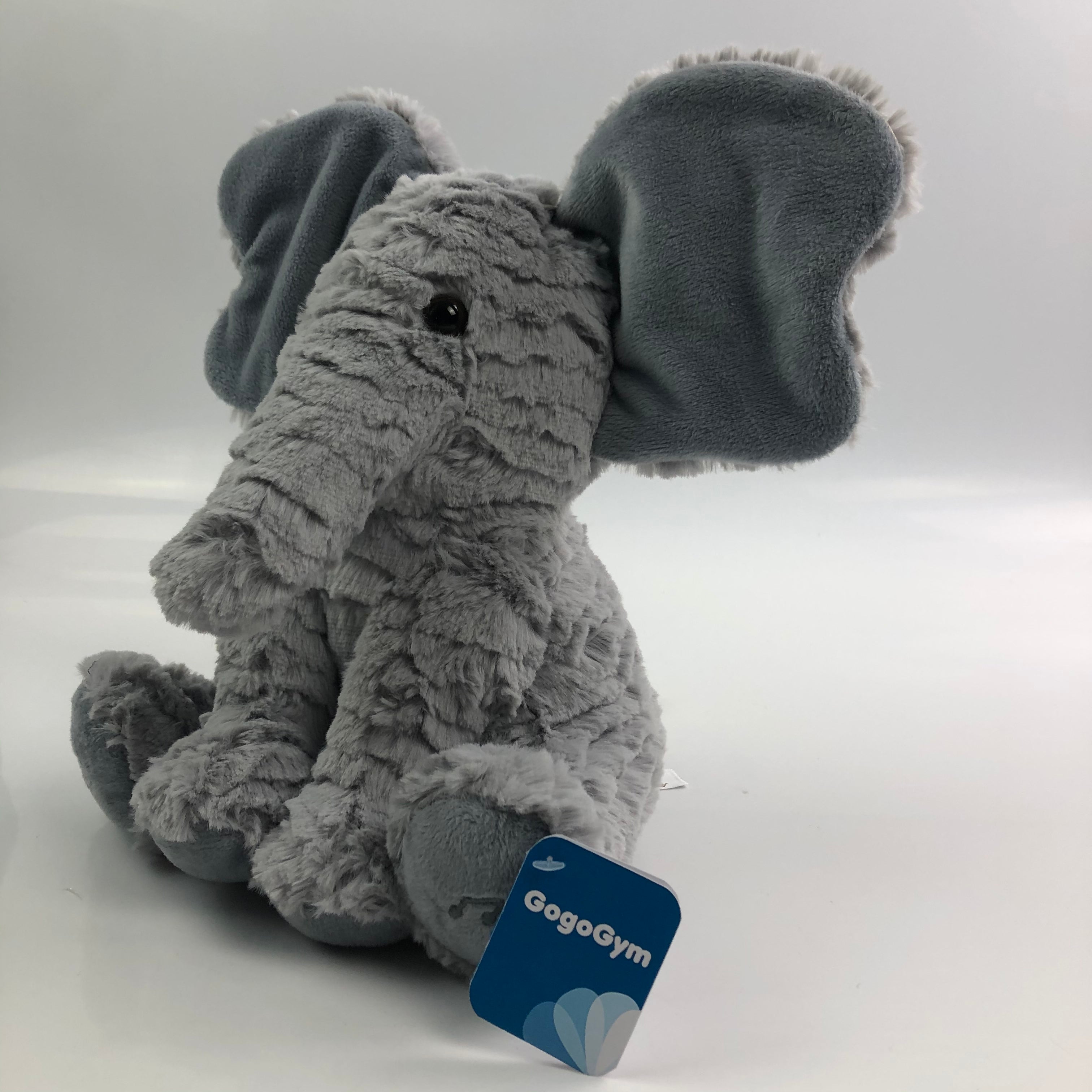 GoGoGym Stuffed Elephant Animal Plush Toy - Glow Guards